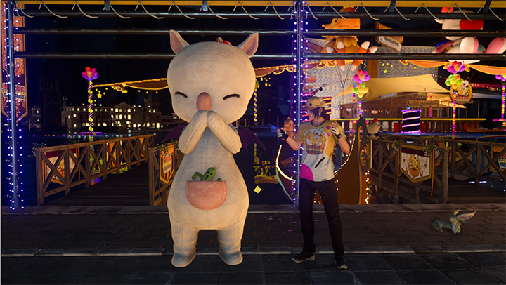 Final Fantasy XV carnaval kupo-kwéh