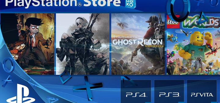 Playstation Store mise à jour 07 mars 2017