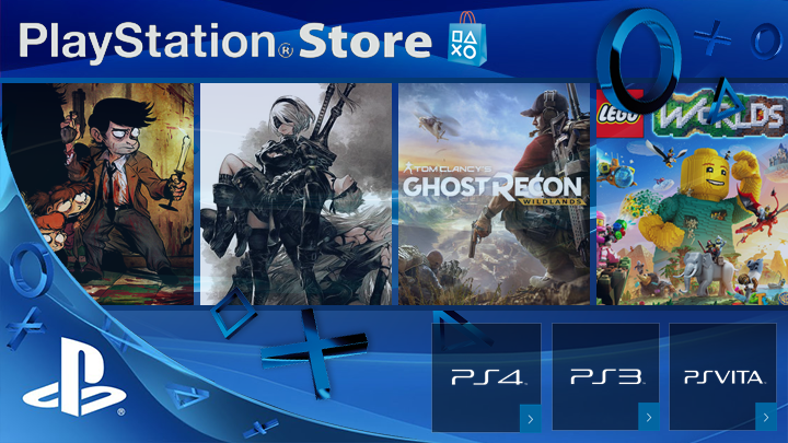 Playstation Store mise à jour 07 mars 2017