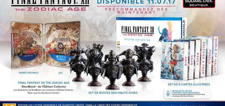 Final Fantasy XII The Zodiac Age édition collector