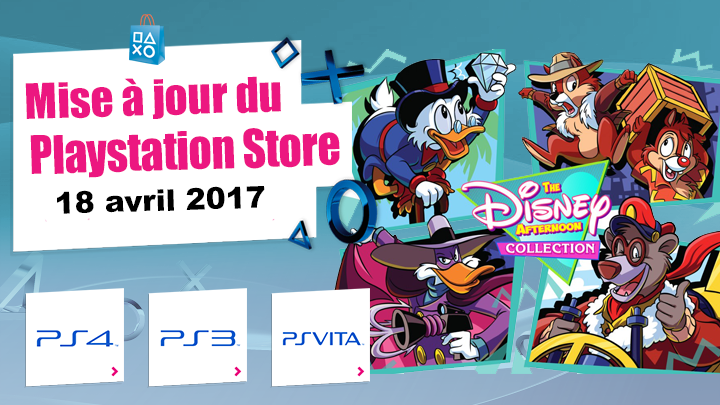 Playstation Store mise à jour du 18 avril 2017