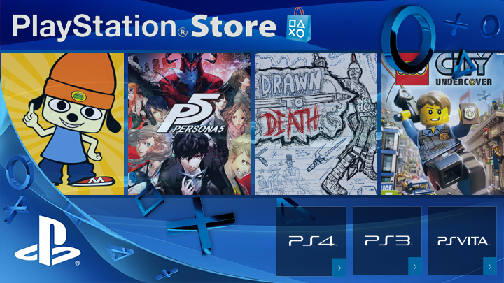 Playstation Store mise à jour 4 avril 2017