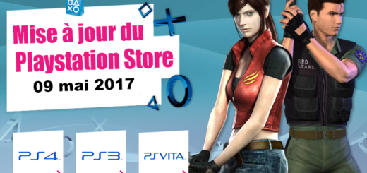 Playstation Store mise à jour 09 mai 2017