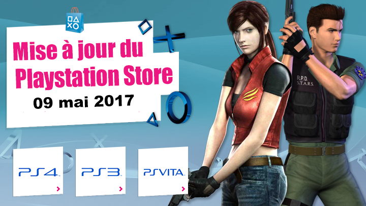 Playstation Store mise à jour 09 mai 2017