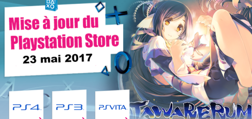 Playstation Store mise à jour du 23 mai 2017