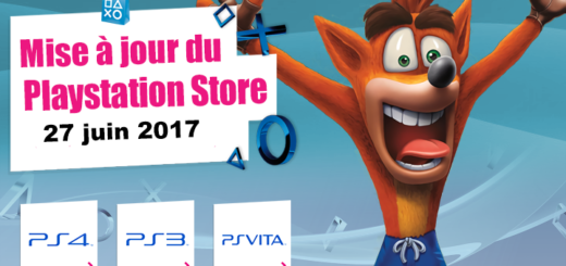 Playstation Store mise à jour du 27 juin 2017