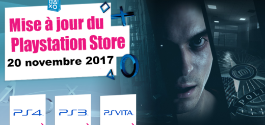 Playstation Store mise à jour