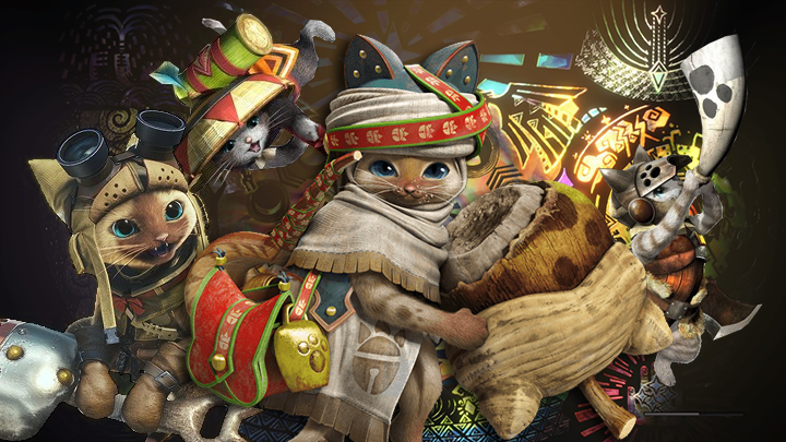 Monster Hunter World gadgets Palico