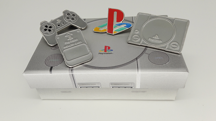 coffret pin's playstation 1