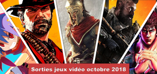 sortie jeux octobre 2018