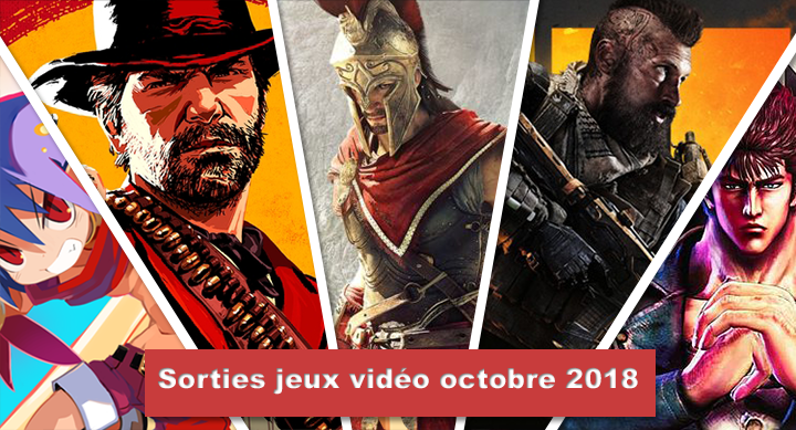 sortie jeux octobre 2018