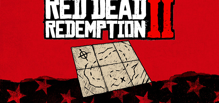Red Dead Redemption chasse au trésor carte au trésor