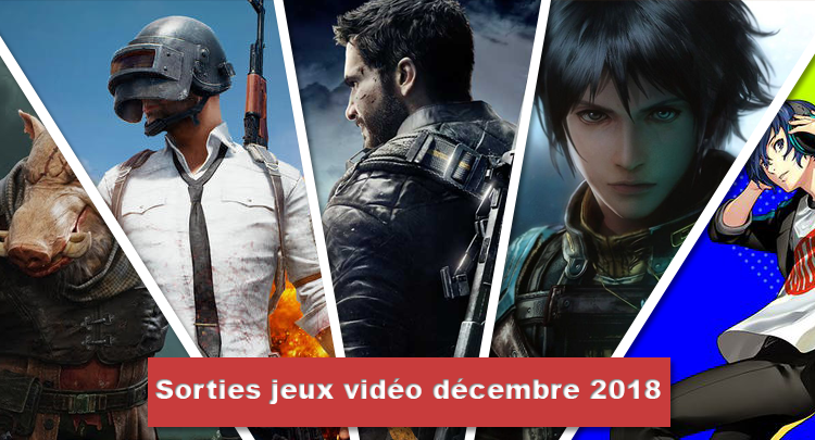 Sortie jeux vidéo décembre 2018