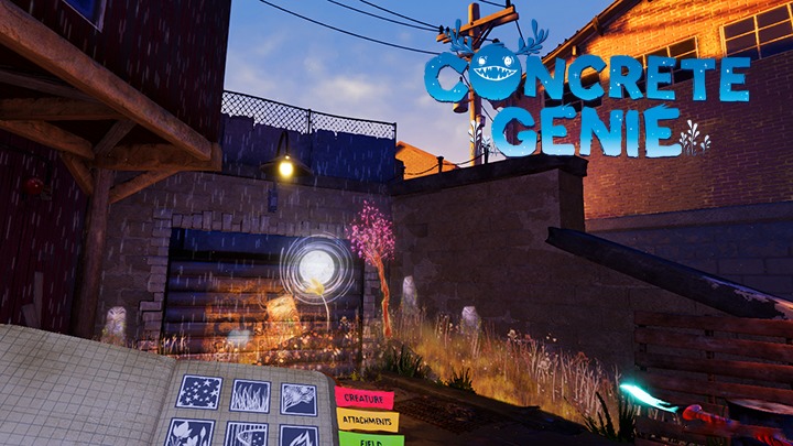 concrete genie