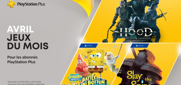Playstation Plus avril 2022